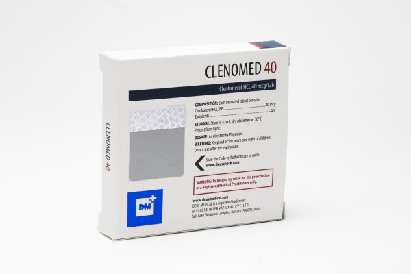 Clenomed 40 Clenbuterol DeusMedical 2