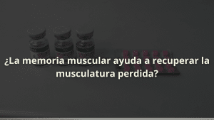 memoria muscular recuperar musculatura