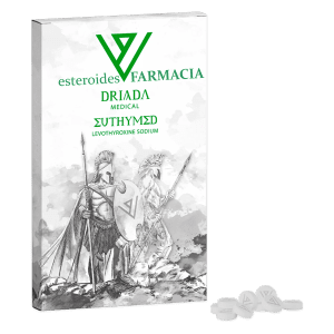 Envase de T4 Euthymed 50 mcg - Levotiroxina Sódica de Driada Medica