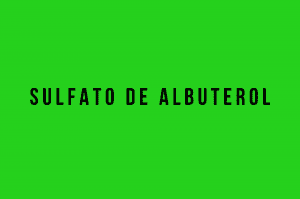 Sulfato de albuterol