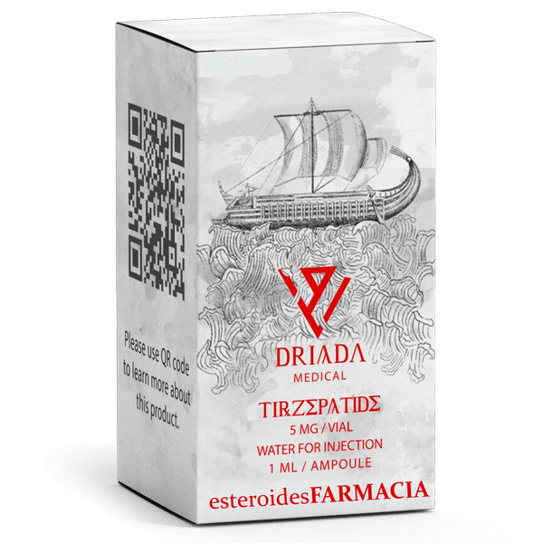 Empaque de Tirzepatida 5 mg - Driada Medical