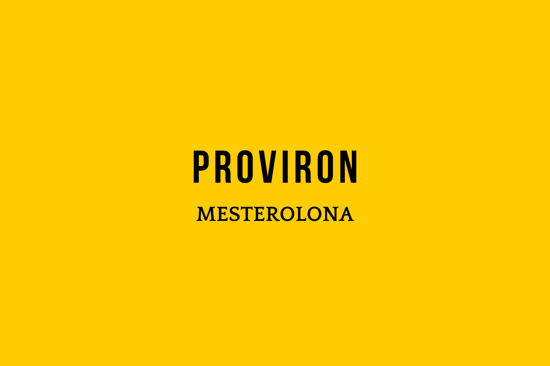 proviron