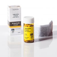 Citrato de tamoxifeno (Nolvadex) Hilma Biocare 50 Comprimidos [20mg]