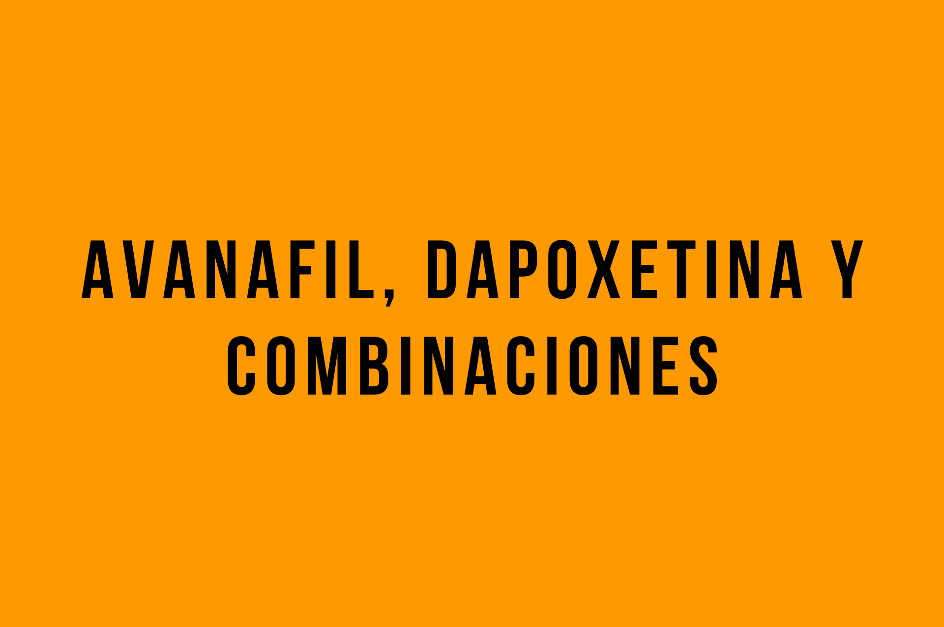 avanafil dapoxetina