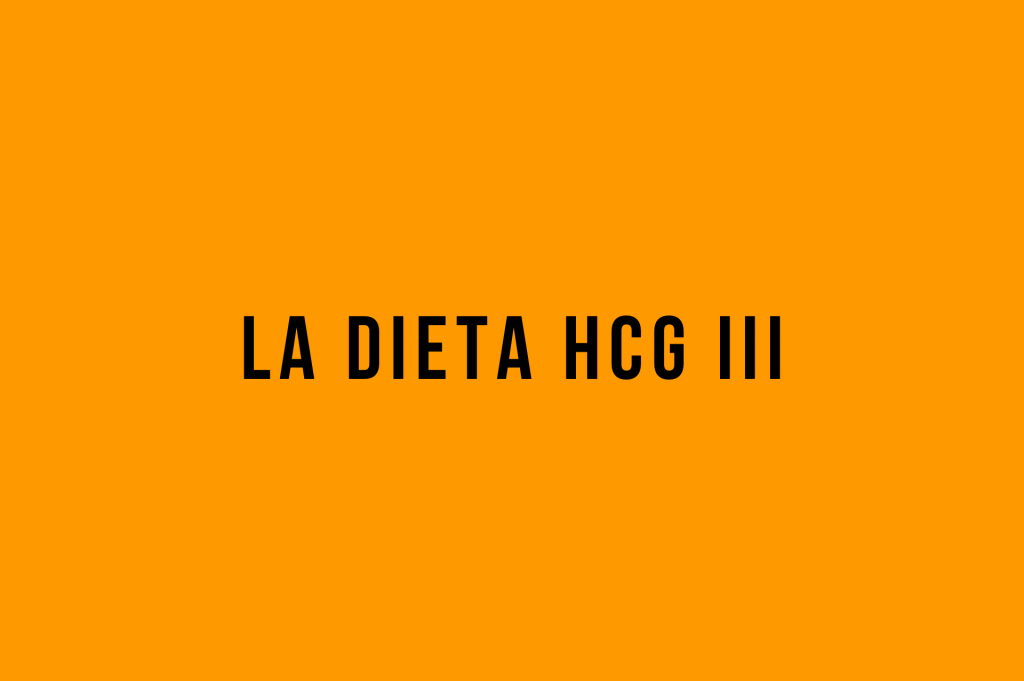 dieta hcg