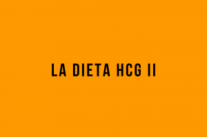 dieta HCG