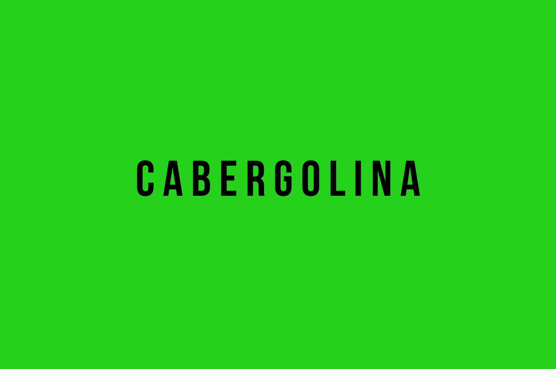 cabergolina