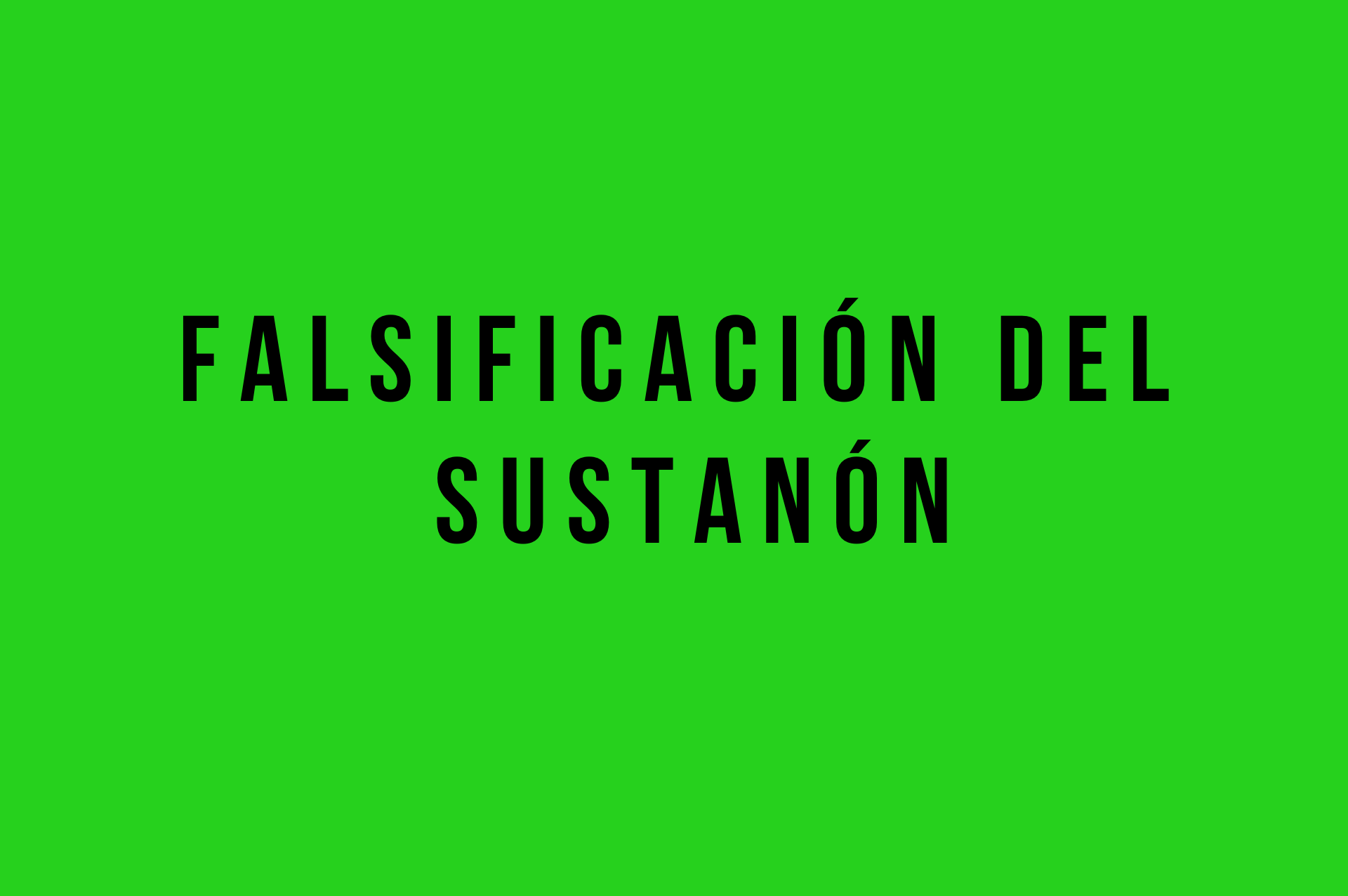 sustanon falso