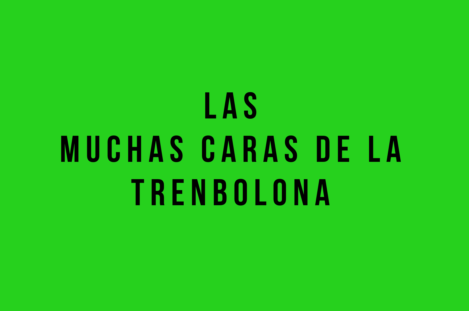 trenbolona