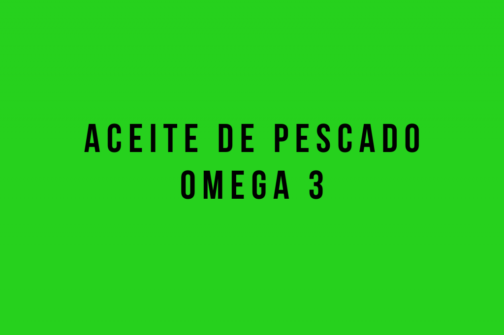 omega 3 aceite de pescado
