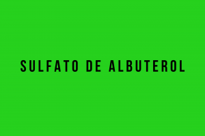 Sulfato de albuterol