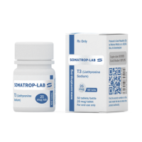 Liotironina sódica Somatrop-Lab [25 mcg/tab]