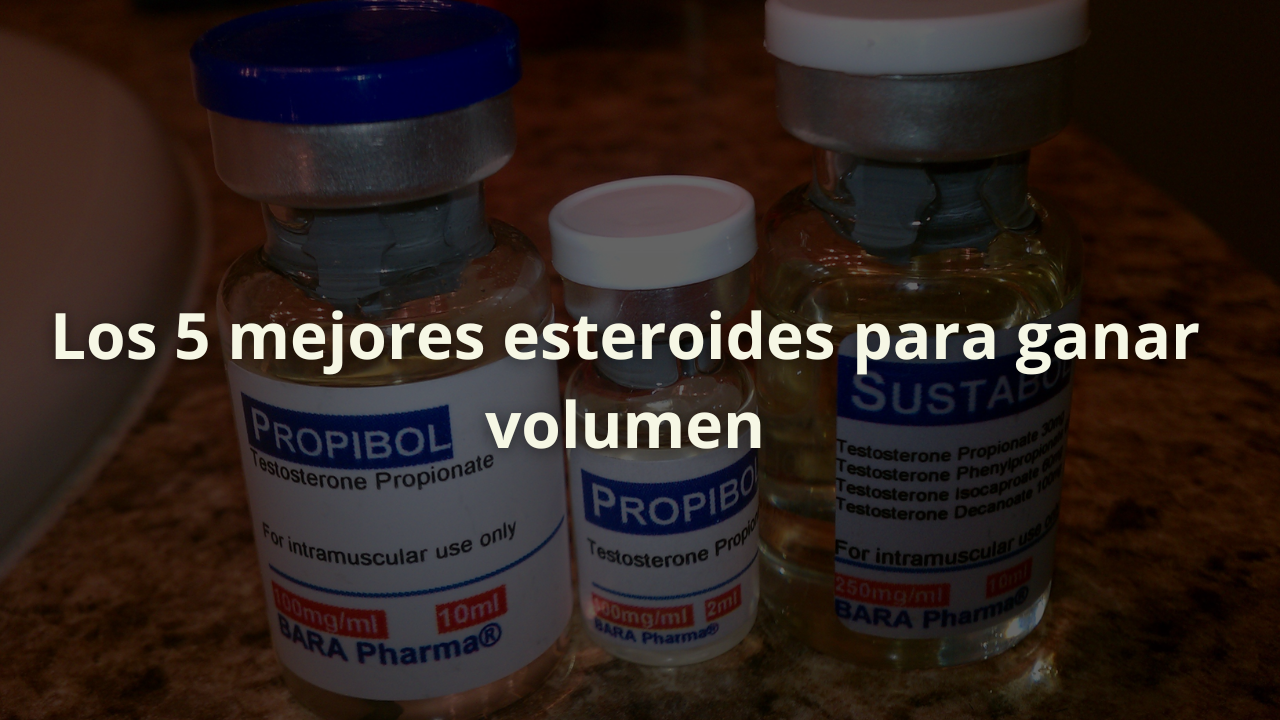 esteroides ganar volumen