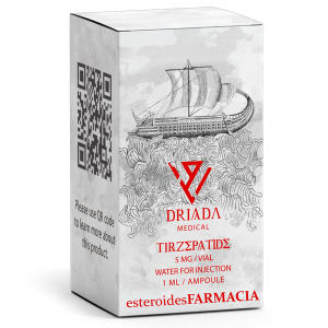 Empaque de Tirzepatida 5 mg - Driada Medical